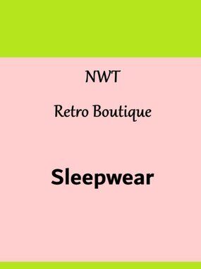 Retro Boutique Sleepwear